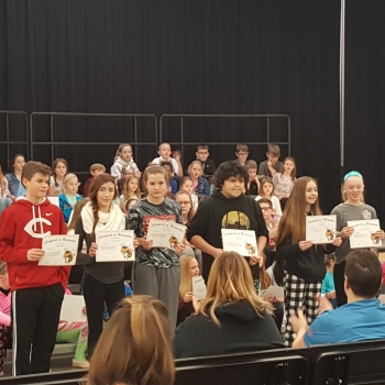 Character Awards for thoroughness on March 28, 2017
